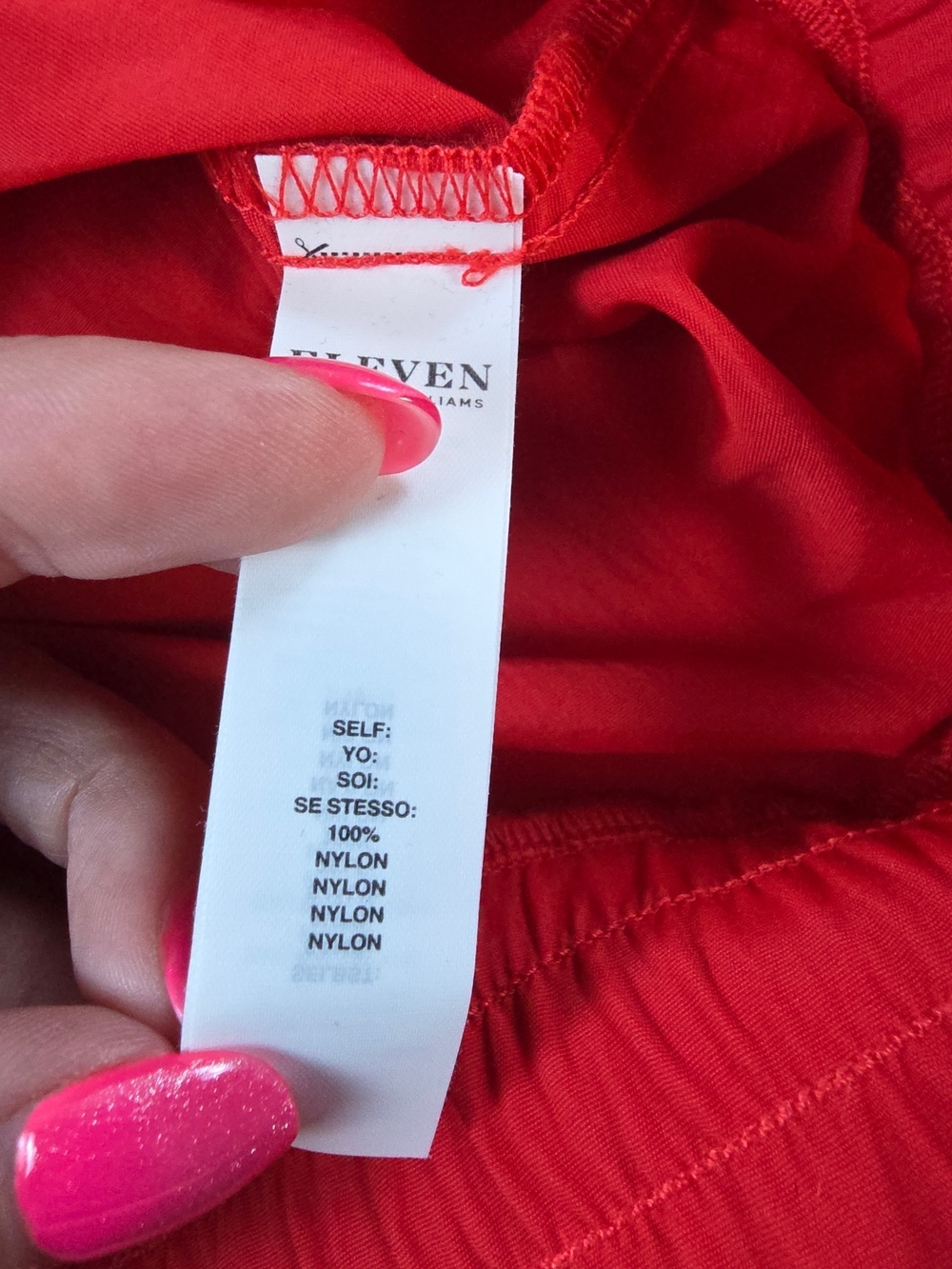 Eleven by Venus Williams Retro Daze Red Hooded Anorak Jacket - Women NWT - Picture 9 of 10